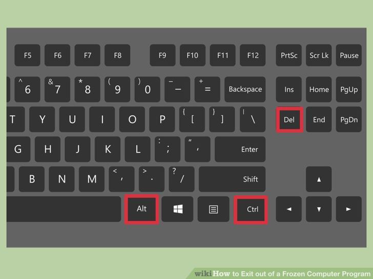 aid927510 728px Exit out of a Frozen Computer Program Step 1 Version 2 - آموزش بستن یک نرم افزار قفل کرده