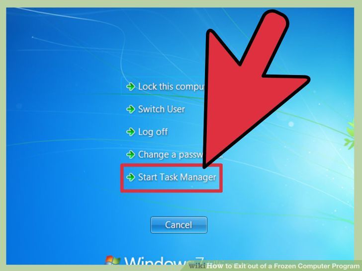 aid927510 728px Exit out of a Frozen Computer Program Step 2 Version 2 - آموزش بستن یک نرم افزار قفل کرده