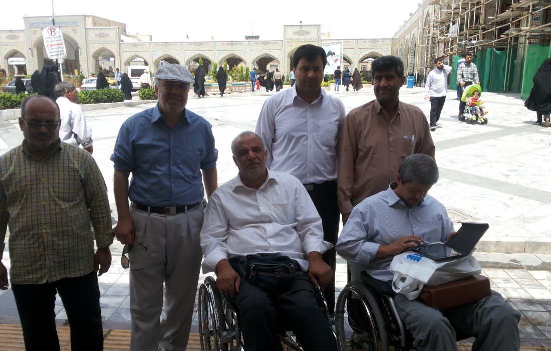 جانبازقطع نخاع ابراهیم قربانی