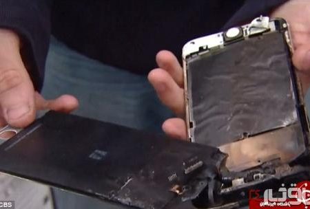 در حادثه‌ای دیگر یک گوشی آیفون +6 در جیب یک دانشجو در دانشگاه نیوجرسی منفجر شد.