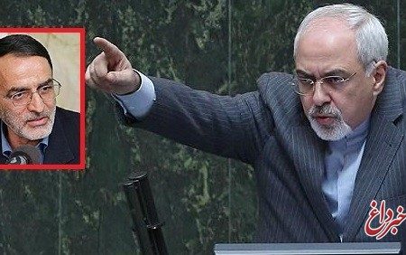 ظریف: آقای کریمی قدوسی! به خاطر منافع کودکانه با وجهه جمهوری اسلامی بازی نکنید/ چه کسی از صحبت های خصوصی به شما گزارش داده؟ / چگونه به خودتان جرات می دهید در صحن مجلس خلاف بگویید؟!/ با این تهمت ها، به دشمن اجازه می دهید جرات لاطائلات گفتن پیدا کند