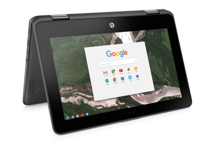 کروم‌بوک X360 11 G1 رونمایی شد؛ محصول مشترک گوگل و اچ‌پی ویژه دانش‌آموزان