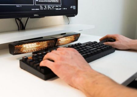 ساخت گرم کن برای صفحه کلید کامپیوترها به منظور تایپ سریع تر