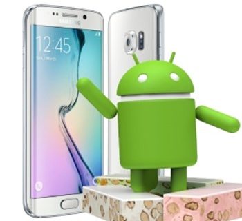بروزرسانی اندروید 7.0 نوقا برای گلکسی اس 6 و اس 6 اج عرضه شد