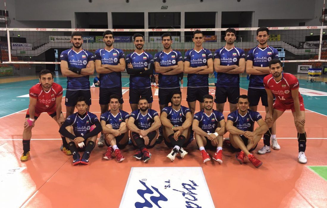 پیروزی ملی پوشان زیر 23 سال والیبال ایران در سومین مسابقه تدارکاتی