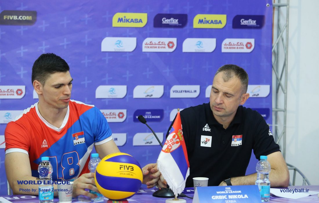 سرمربی صربستان: در ست چهارم شاگردانم به من امید دادند