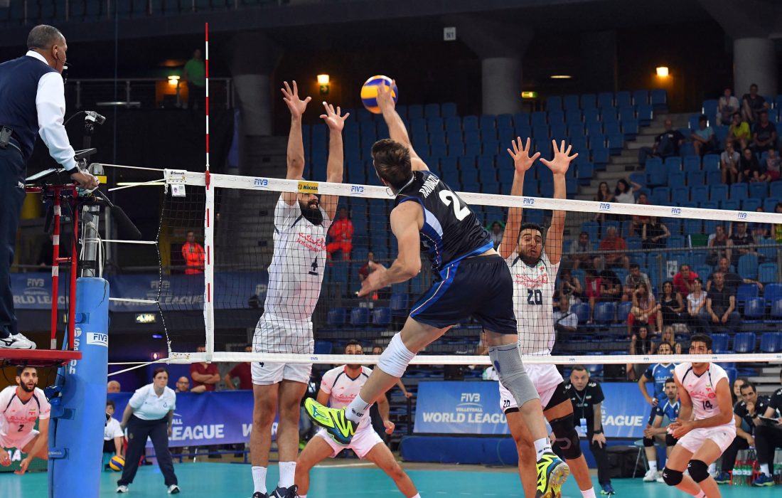 لیگ جهانی؛ رقابت نزدیک ایران و ایتالیا/ ملی‌پوشان در گام نخست مغلوب میزبان شدند