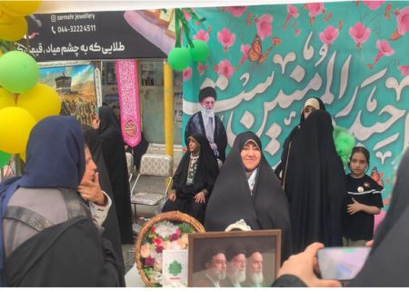 حال و هوای مسیر مهمانی کیلومتری غدیر قبل از آغاز مراسم در ارومیه