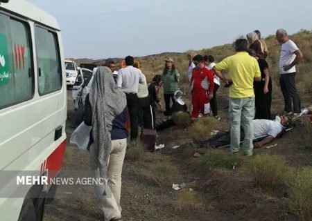 واژگونی خودرو در باروق ۳ فوتی برجای گذاشت