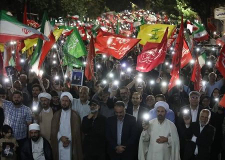 ۲۰۵ شب ایستادگی و مقاومت مردم انقلابی ارومیه در اجتماعات شبانه