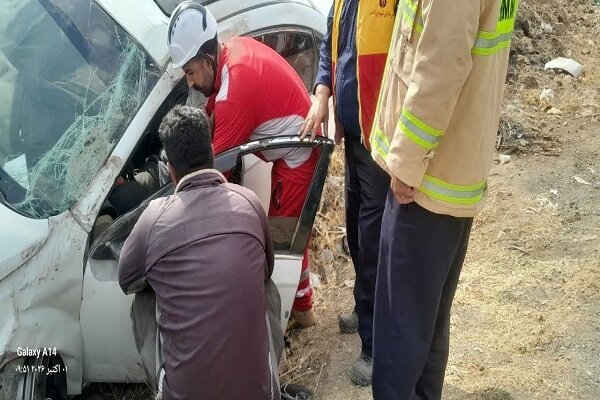 سانحه تصادف در محور چایپاره – خوی ۲ فوتی برجا گذاشت