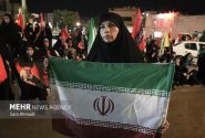 طنین فریاد «مرگ بر آمریکا» در ۲۱۷امین اجتماع شبانه در سلماس