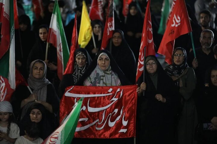 میدان داری مردم ولایی سلماس در شب ۲۲۹ مقاومت ملی